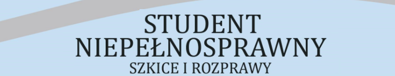 Student Niepełosprawny